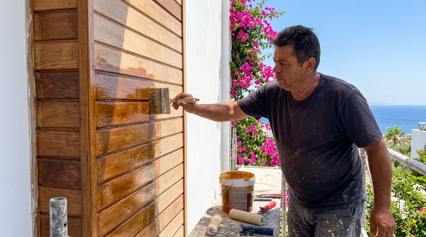 Bodrum Ahşap Ev Tamir Tadilat tadilat görseli - Nihat Kızıl AĞA Showroom - Görsel 4