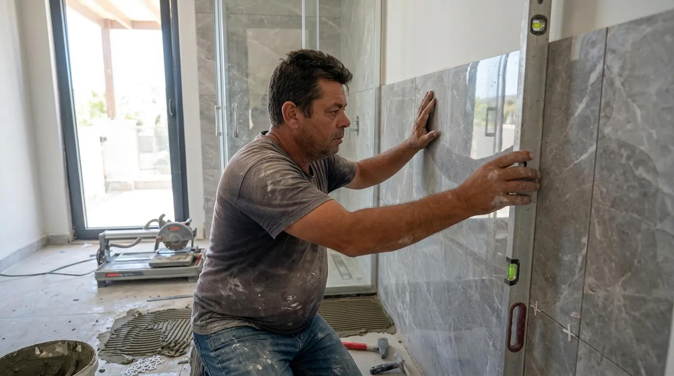 Bodrum Banyo Tadilat hizmeti - Nihat Kızıl usta tadilat çalışması